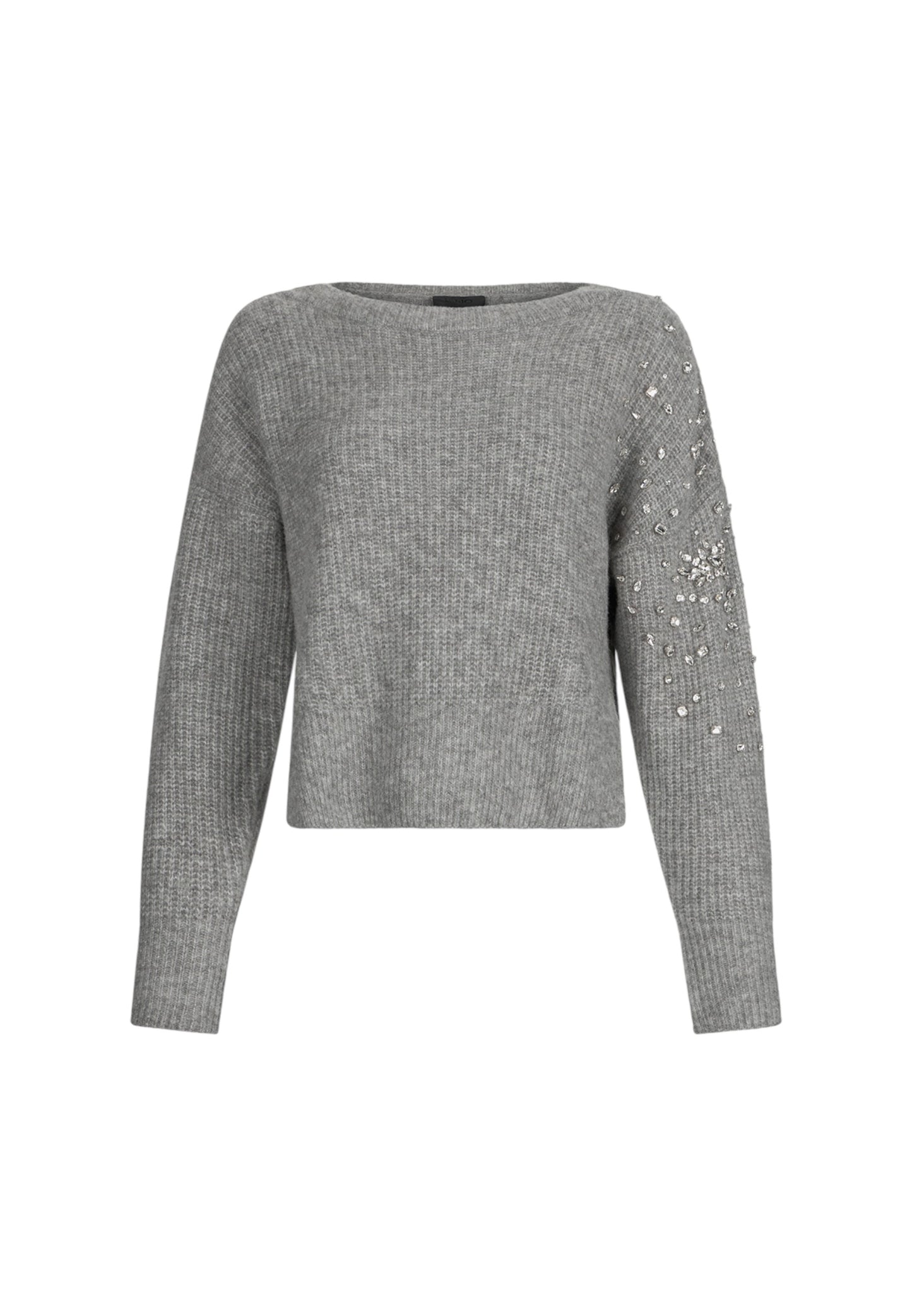 Maglione Scollo A Barca Donna Liu Jo Con Strass CF5150MA74Q