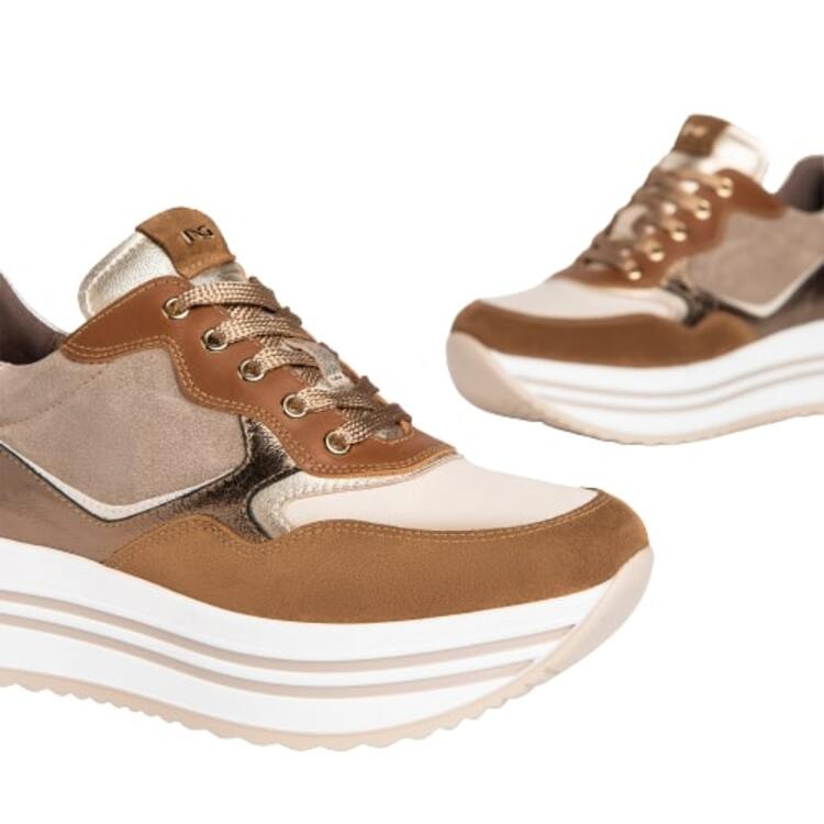 Sneakers Basse Donna Nero Giardini I205284D