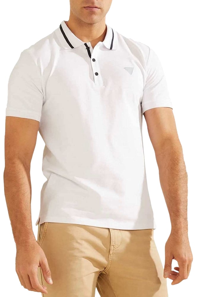 Polo Manica Corta Uomo Guess M2RP60K7O61