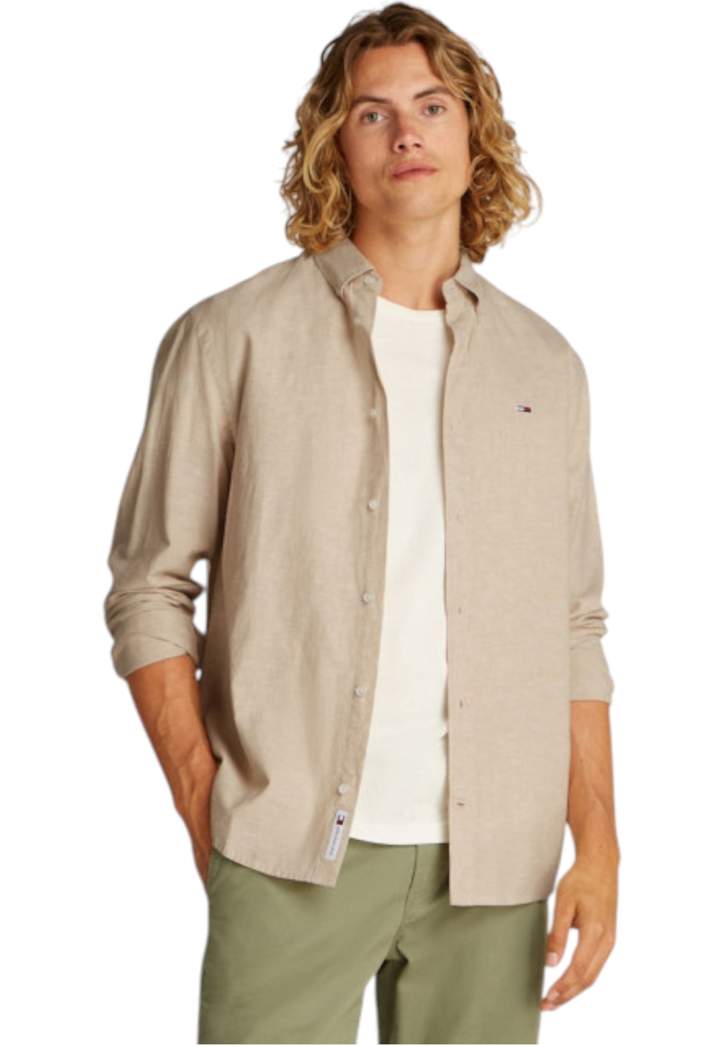 Camicia Manica lunga Uomo Tommy Jeans