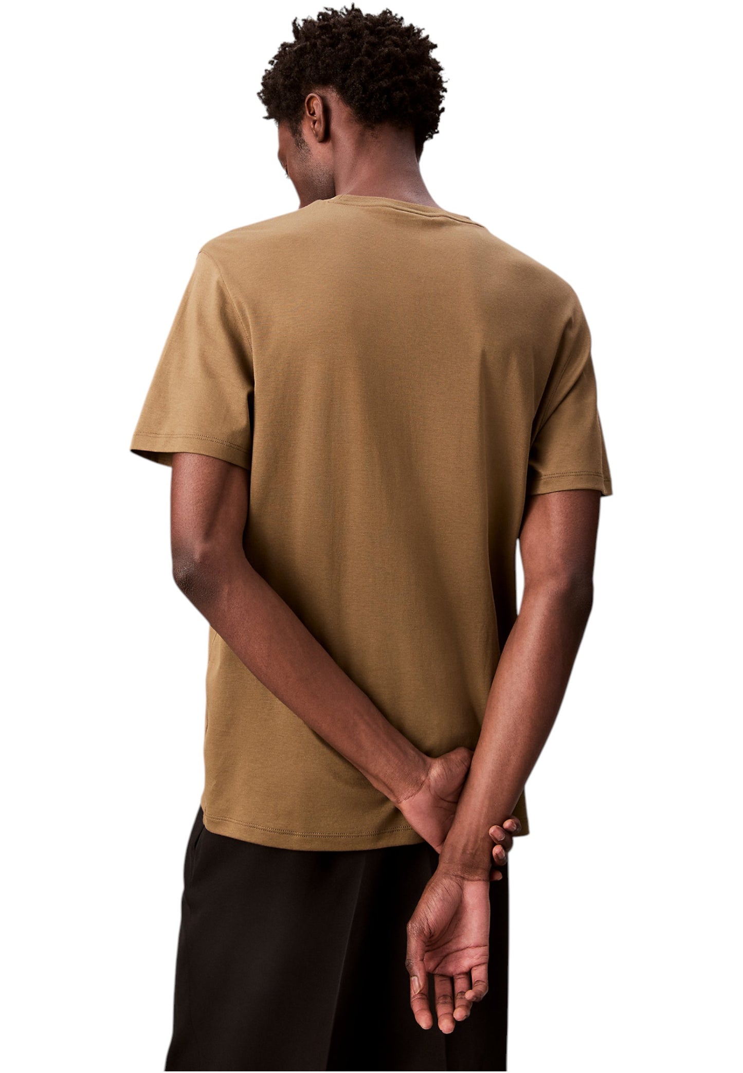 T-Shirt Manica Corta Uomo Calvin klein  Supima Chest Emb LV04LB275G