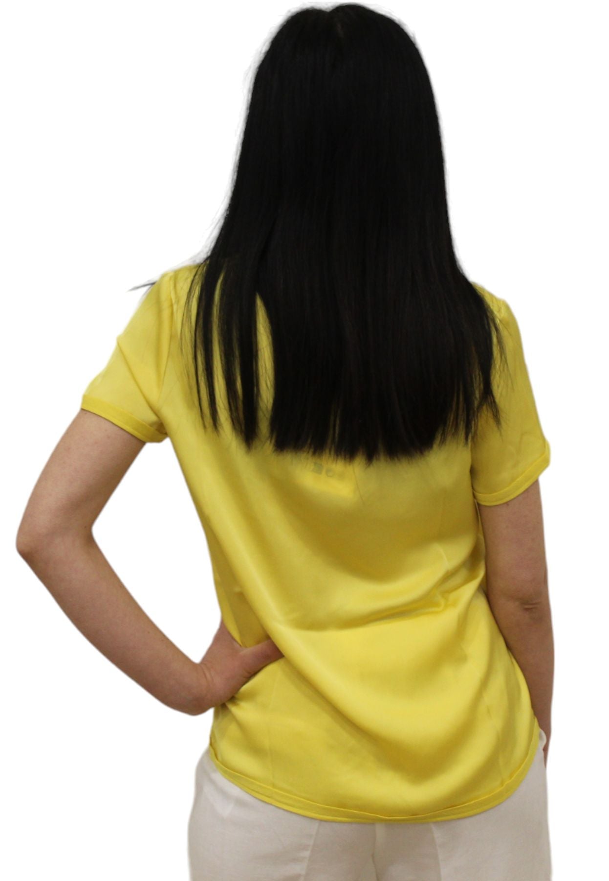 Blusa Manica Corta Donna Kocca Kusanga P24PBL1428ABUN0000