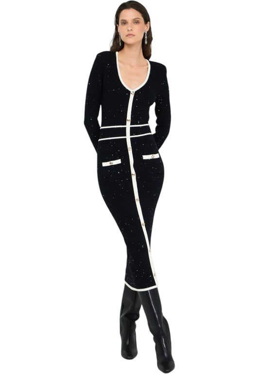 Vestito Midi Donna Liu Jo In Maglia  CF5132MS18F