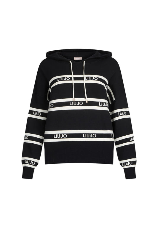 Felpa Con Cappuccio Donna Liu Jo In Maglia  TF5216MS63L