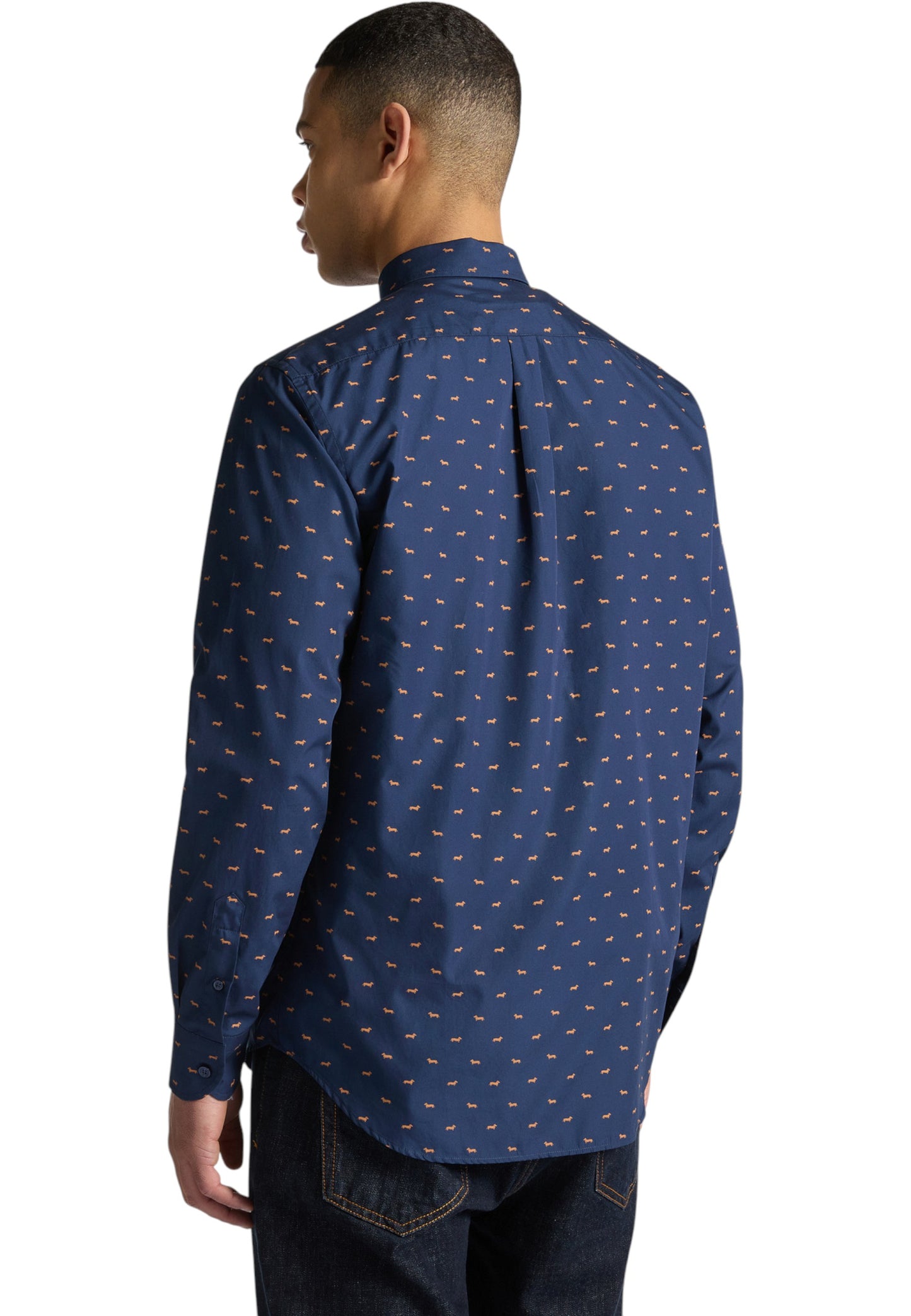 Camicia Manica lunga Uomo Harmont & Blaine Con Bassotti CRP001S08799M