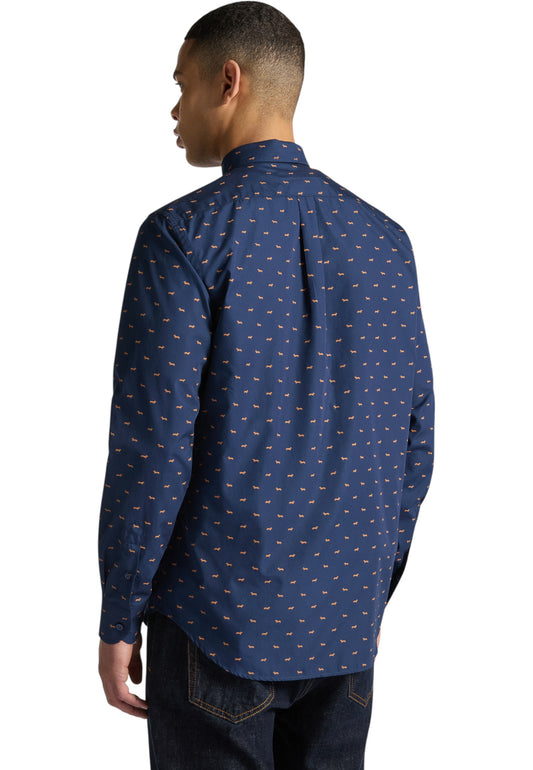 Camicia Manica lunga Uomo Harmont & Blaine Con Bassotti  CRP001S08799M