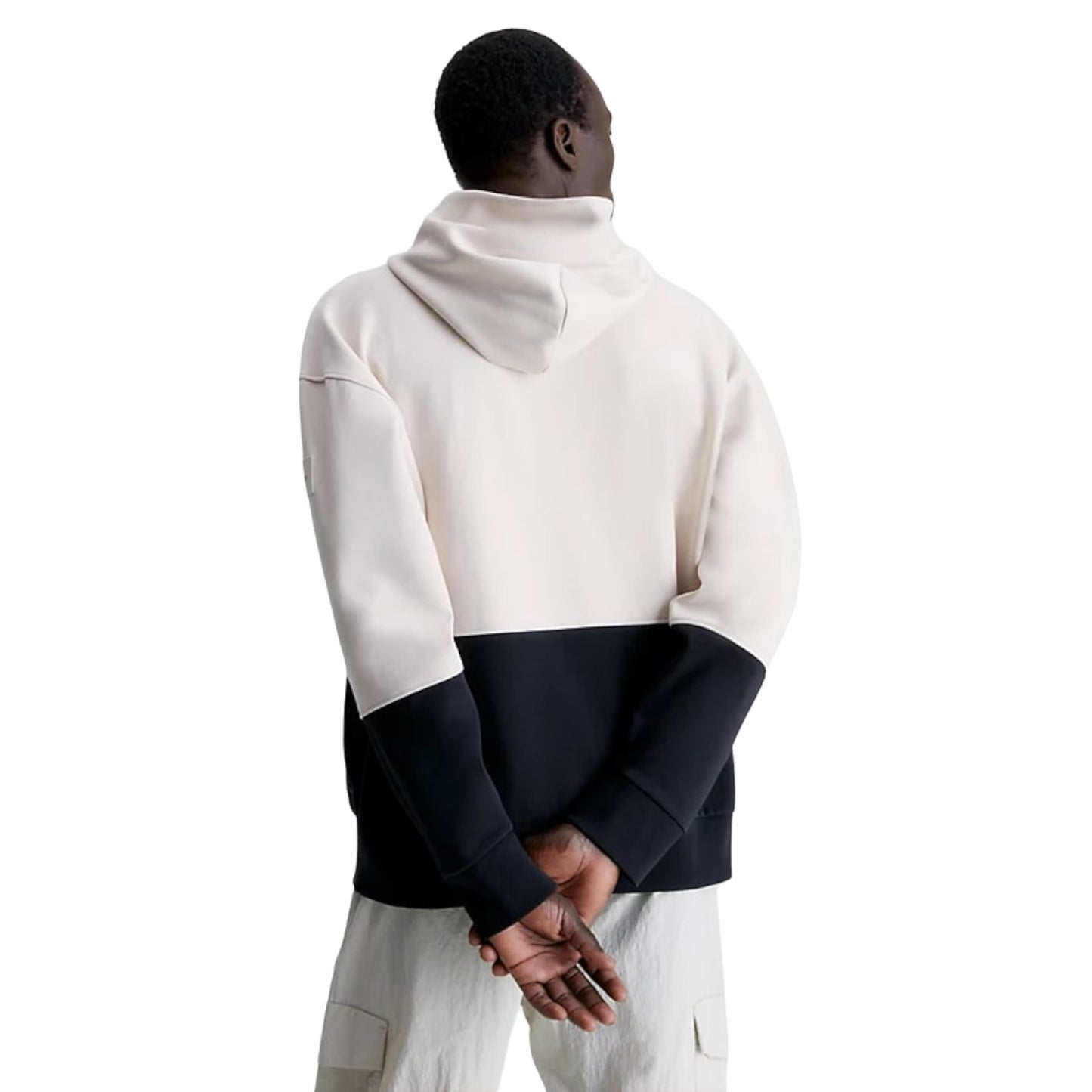 Felpa Con Cappuccio Uomo Calvin klein Color Block Comfort K10K111651