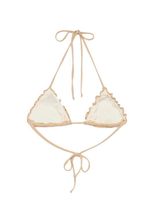 Bikini Pezzo Sopra Donna Mc2 Saint Barth Triangolo Frou Frou Sagittarius - Lurex SAG0001