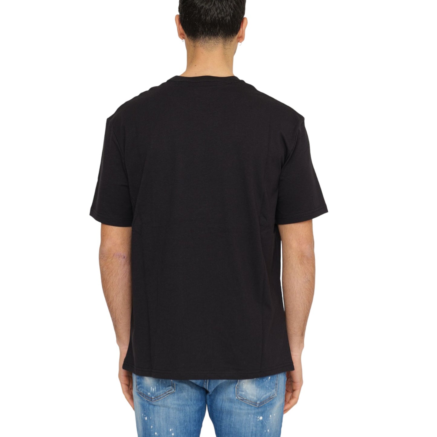 T-Shirt Manica Corta Uomo Just Cavalli 74Mm600 R T Round Split Logo 74OBHF05CJ200