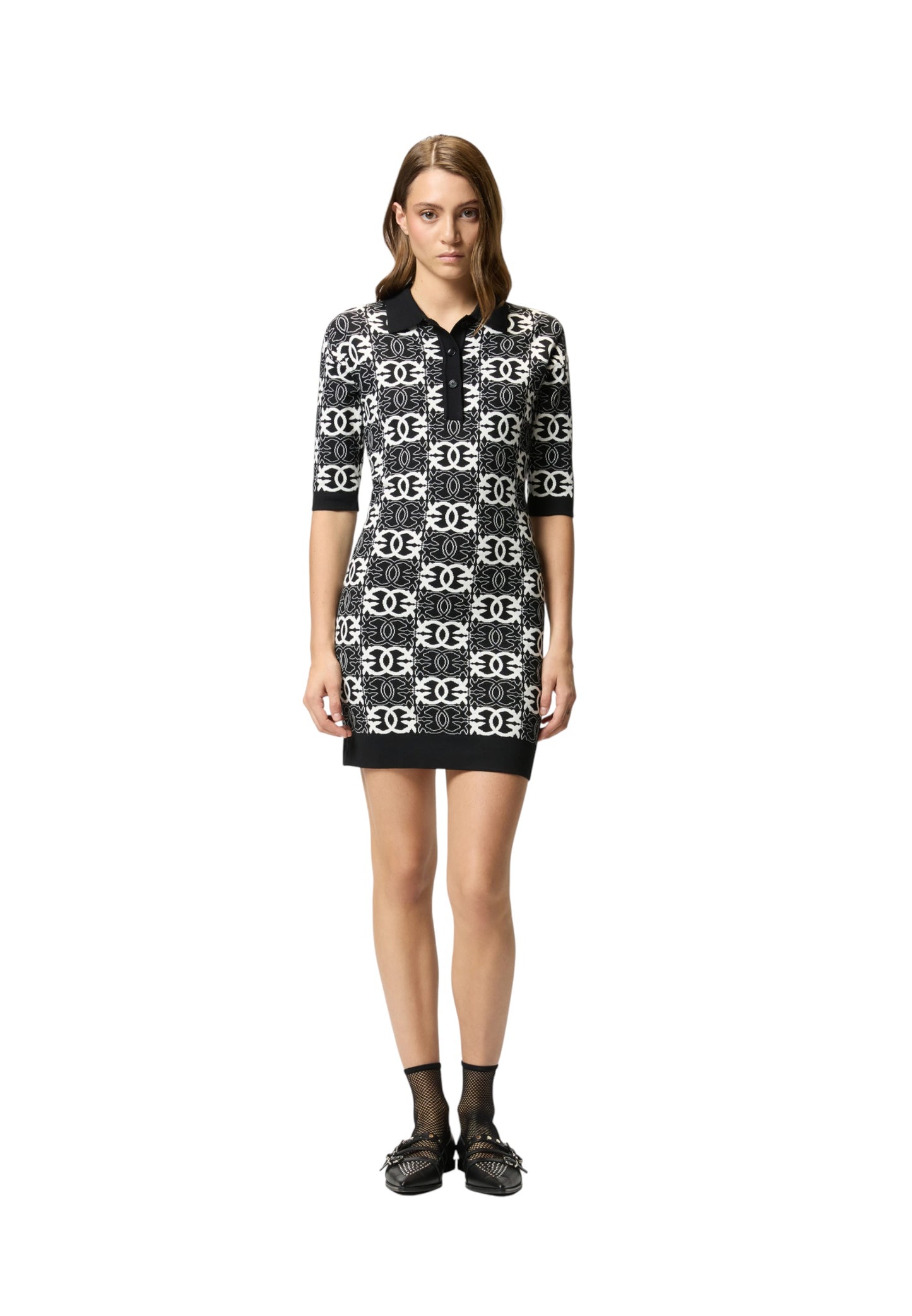 Vestito Corto Donna Pinko In Maglia All Or Nothing 106039A2YD