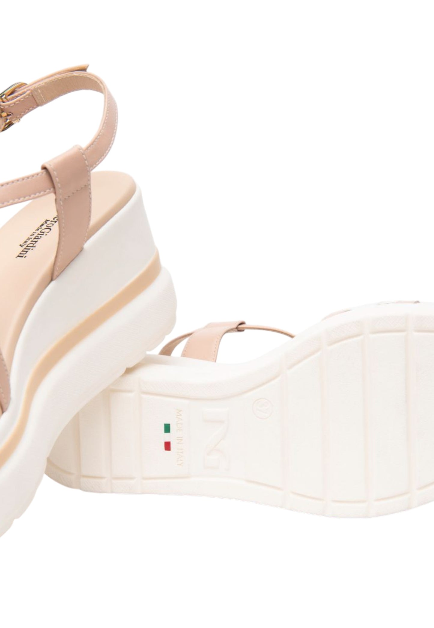Sandali Con Zeppa Donna Nero Giardini