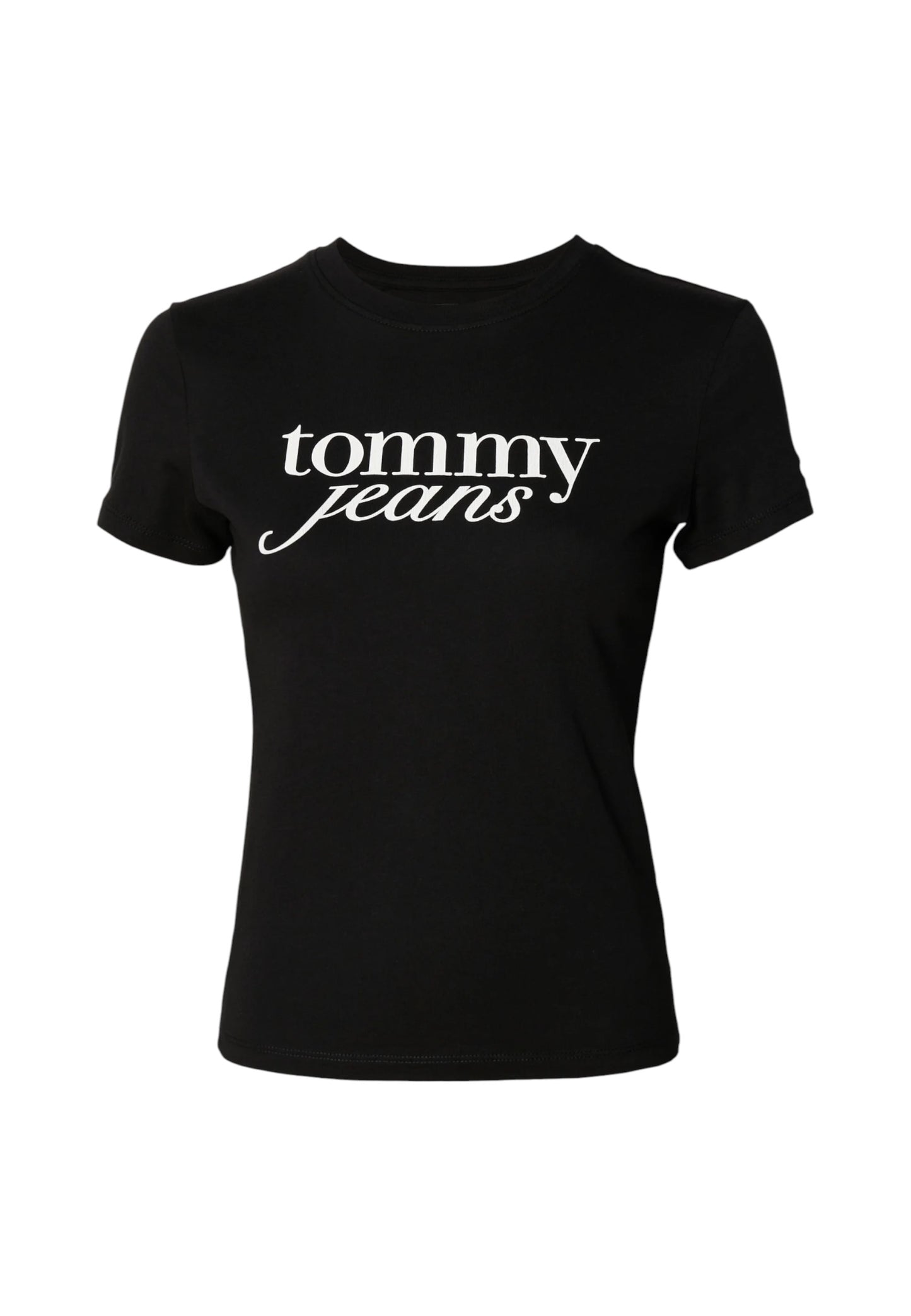 T-Shirt Manica Corta Donna Tommy Jeans  Tjw Slim Essential L