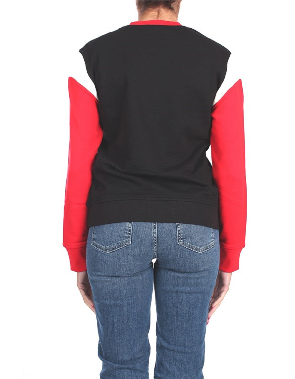 Felpa A Girocollo Donna Love Moschino W649101M40554