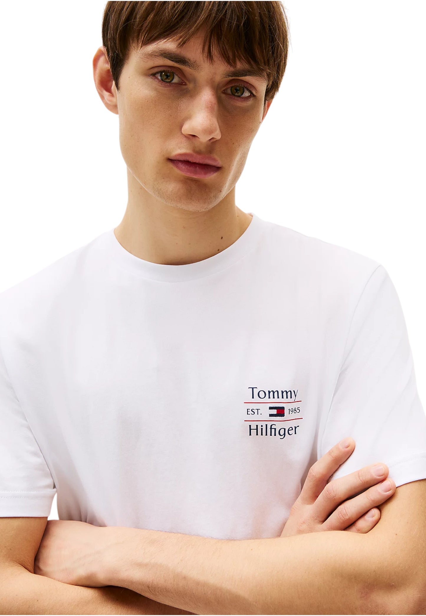 T-Shirt Manica Corta Uomo Tommy Hilfiger  Hilfiger Stack