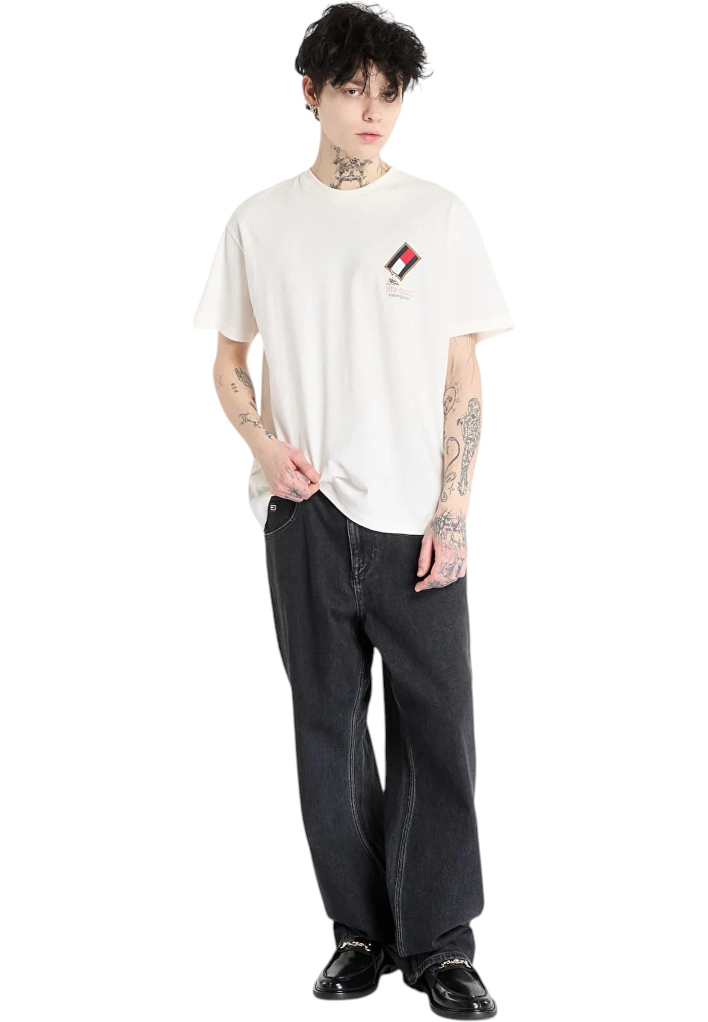 T-Shirt Manica Corta Uomo Tommy Jeans  Tjm Rlx Novelty 1