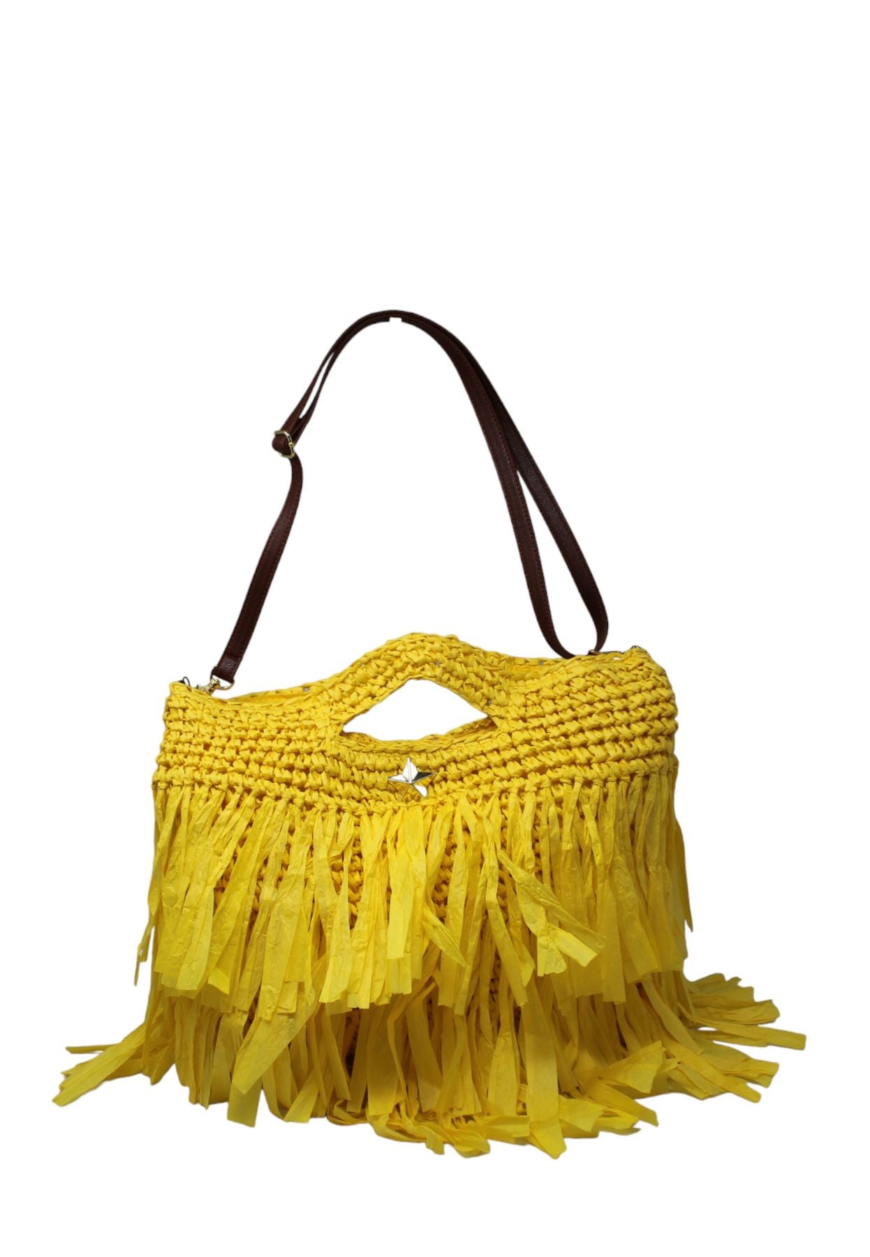 Borsa A Mano Donna Mbrc In Tessuto Soleado L521