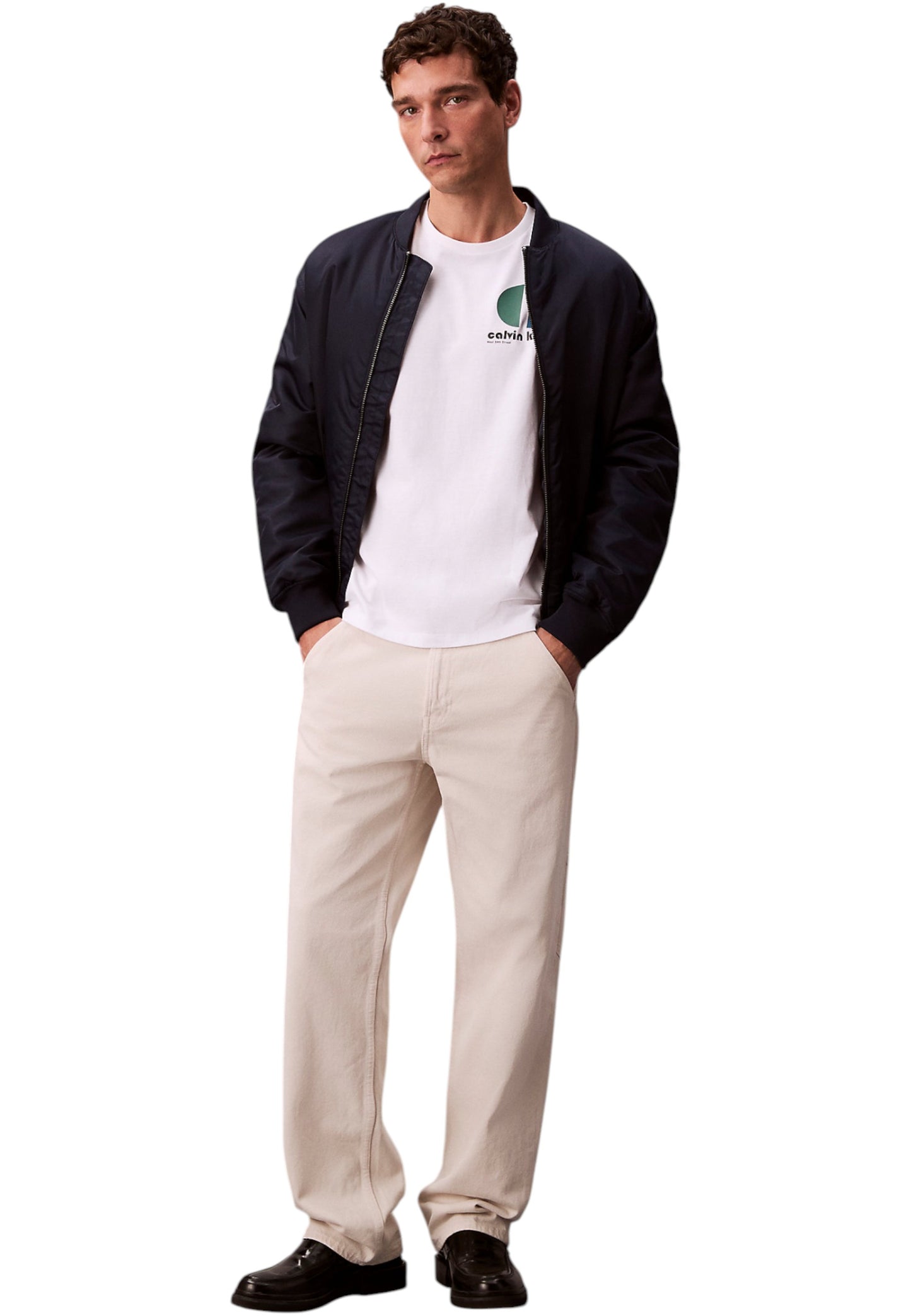 T-Shirt Manica Corta Uomo Calvin klein Jeans  20S Ck Bauhaus Lo LV04RC827G