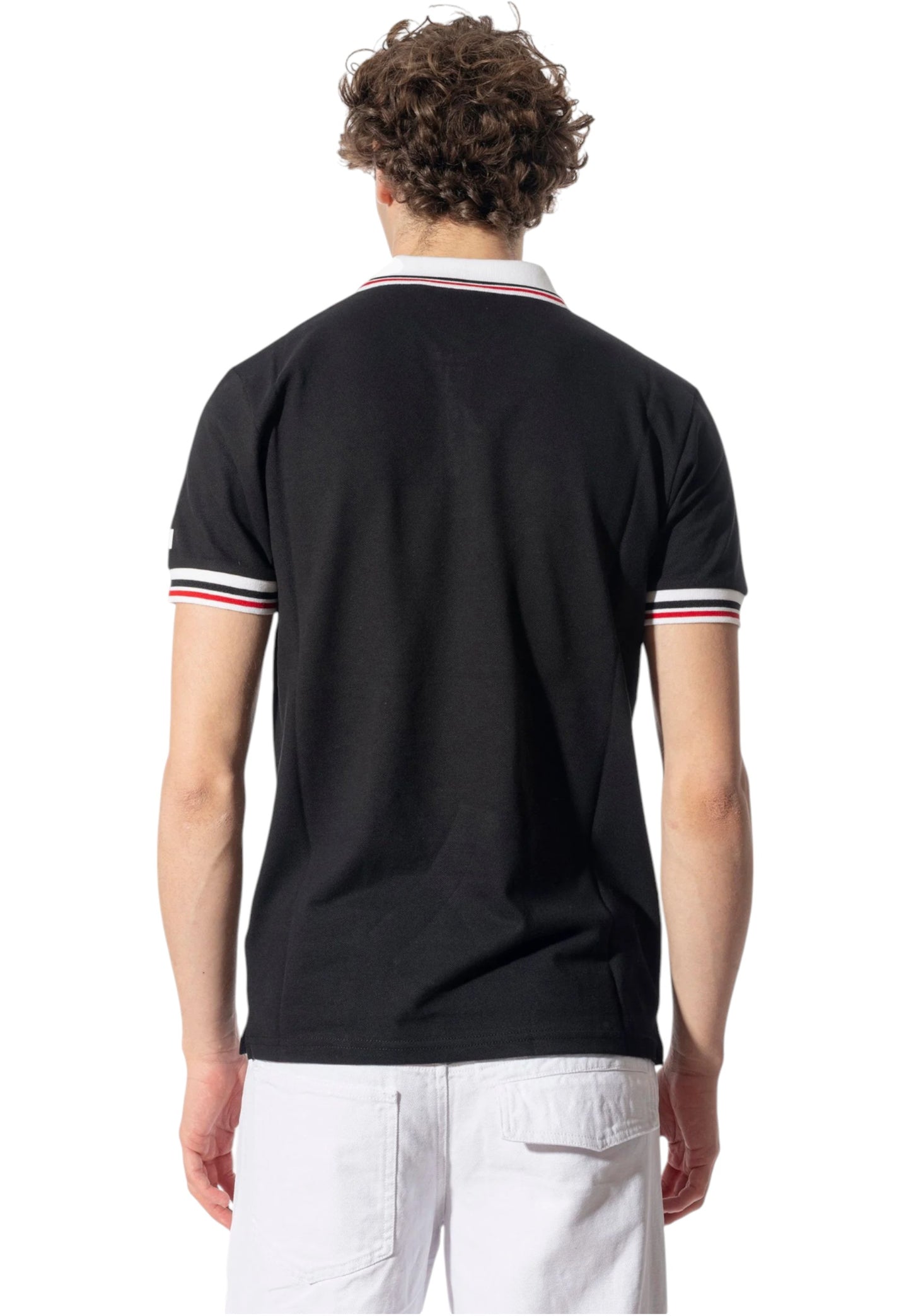 Polo Manica Corta Uomo Gcds Essentials Piquet