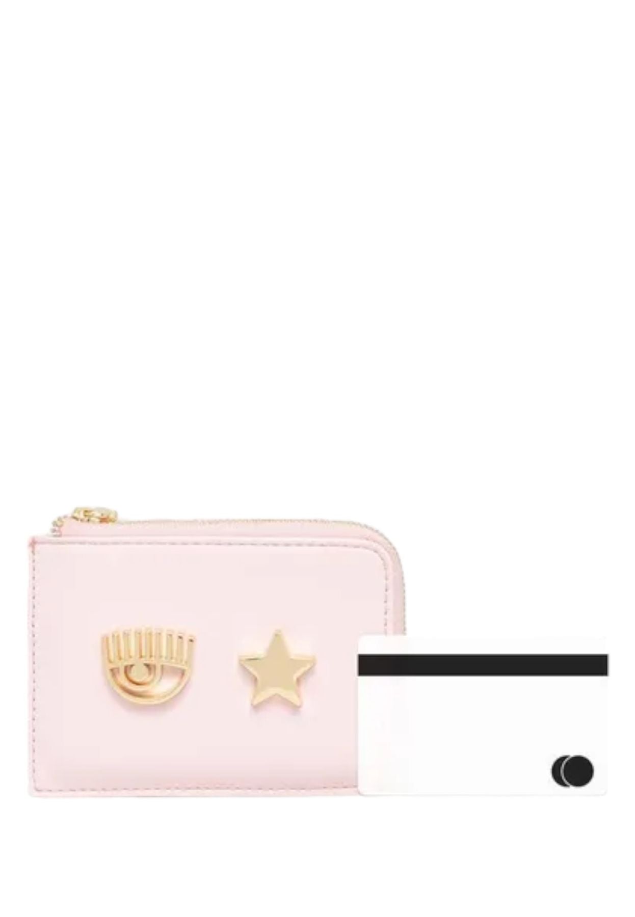 Portafoglio Con Zip Donna Chiara Ferragni Porta Monete Metal Eye Star 76SB5PM2ZSA27