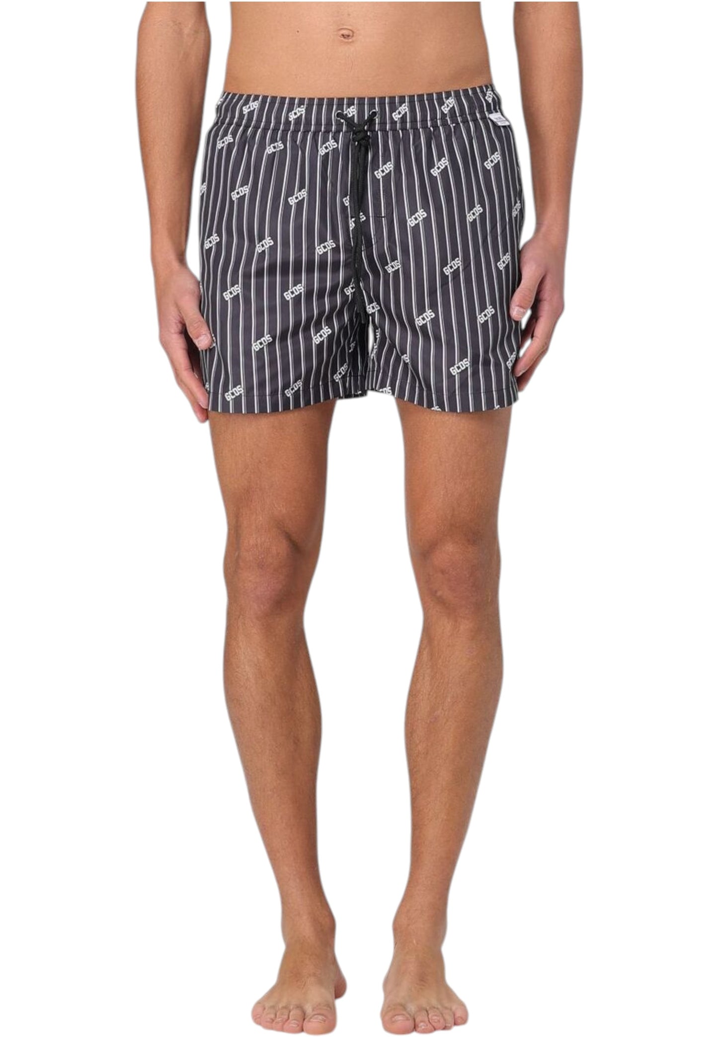 Costume da bagno Short Uomo Gcds Essentials Pinstripe