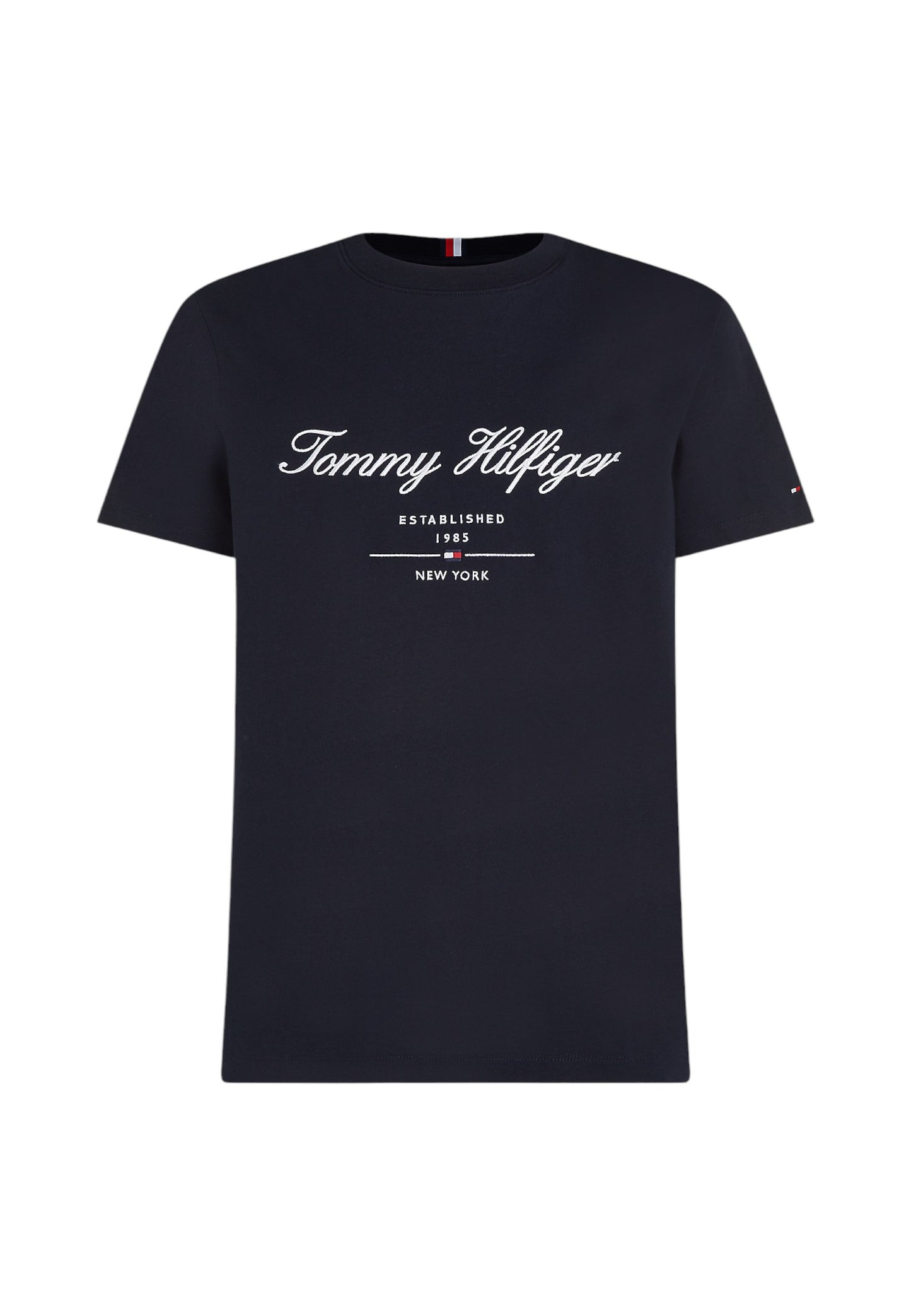 T-Shirt Manica Corta Uomo Tommy Hilfiger  Script Logo