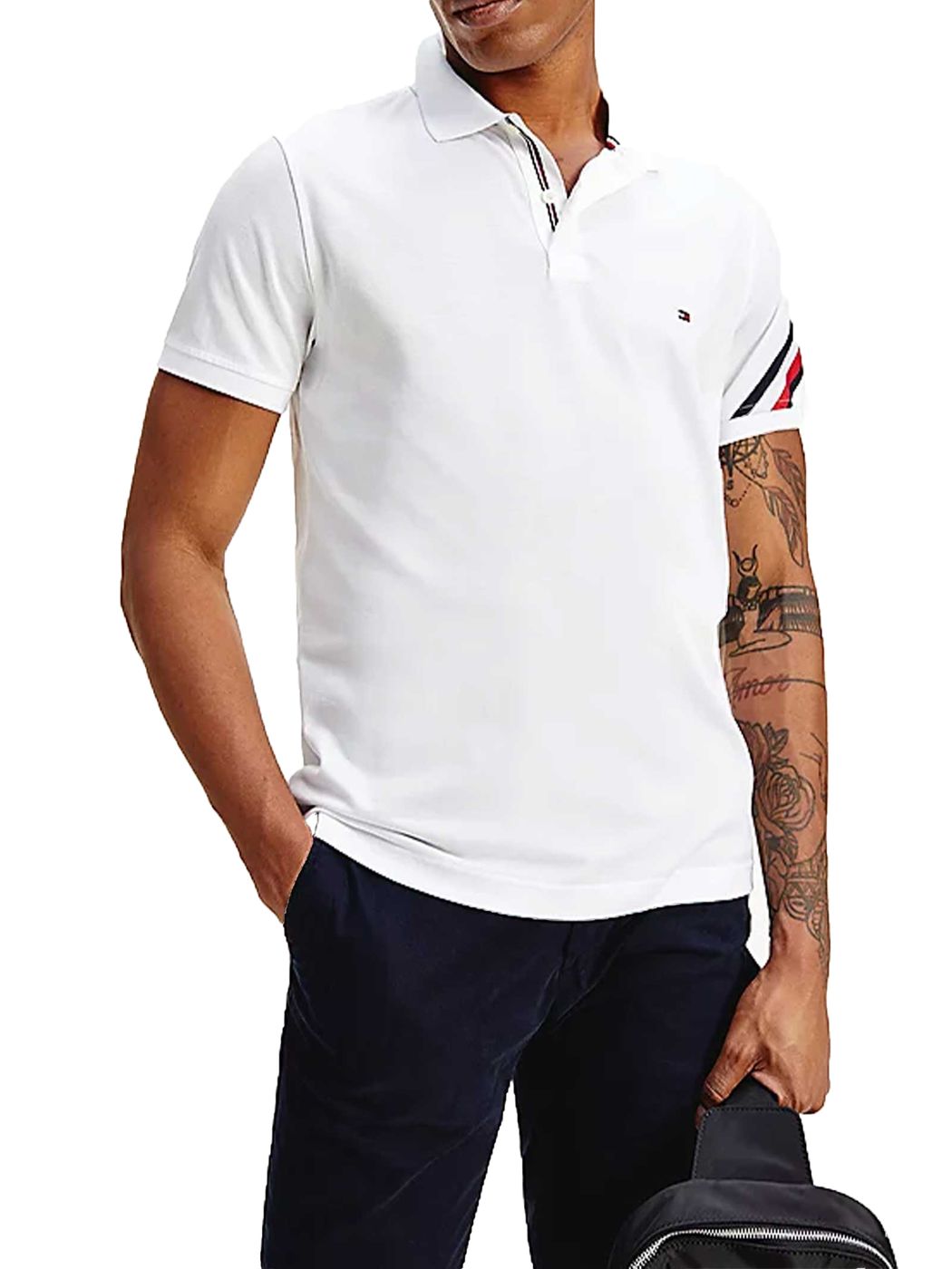 Polo Manica Corta Uomo Tommy Hilfiger MW0MW17789