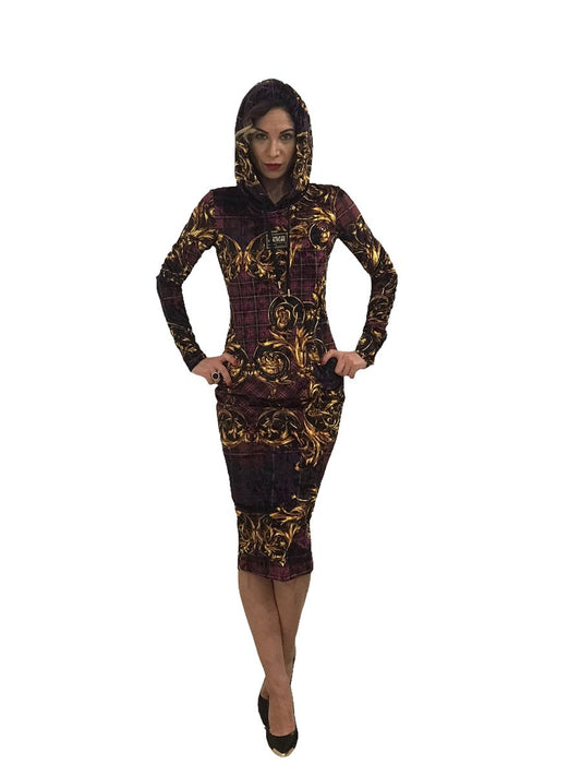 Vestito Midi Donna Versace Jeans Couture Al Ginocchio 71HAO927