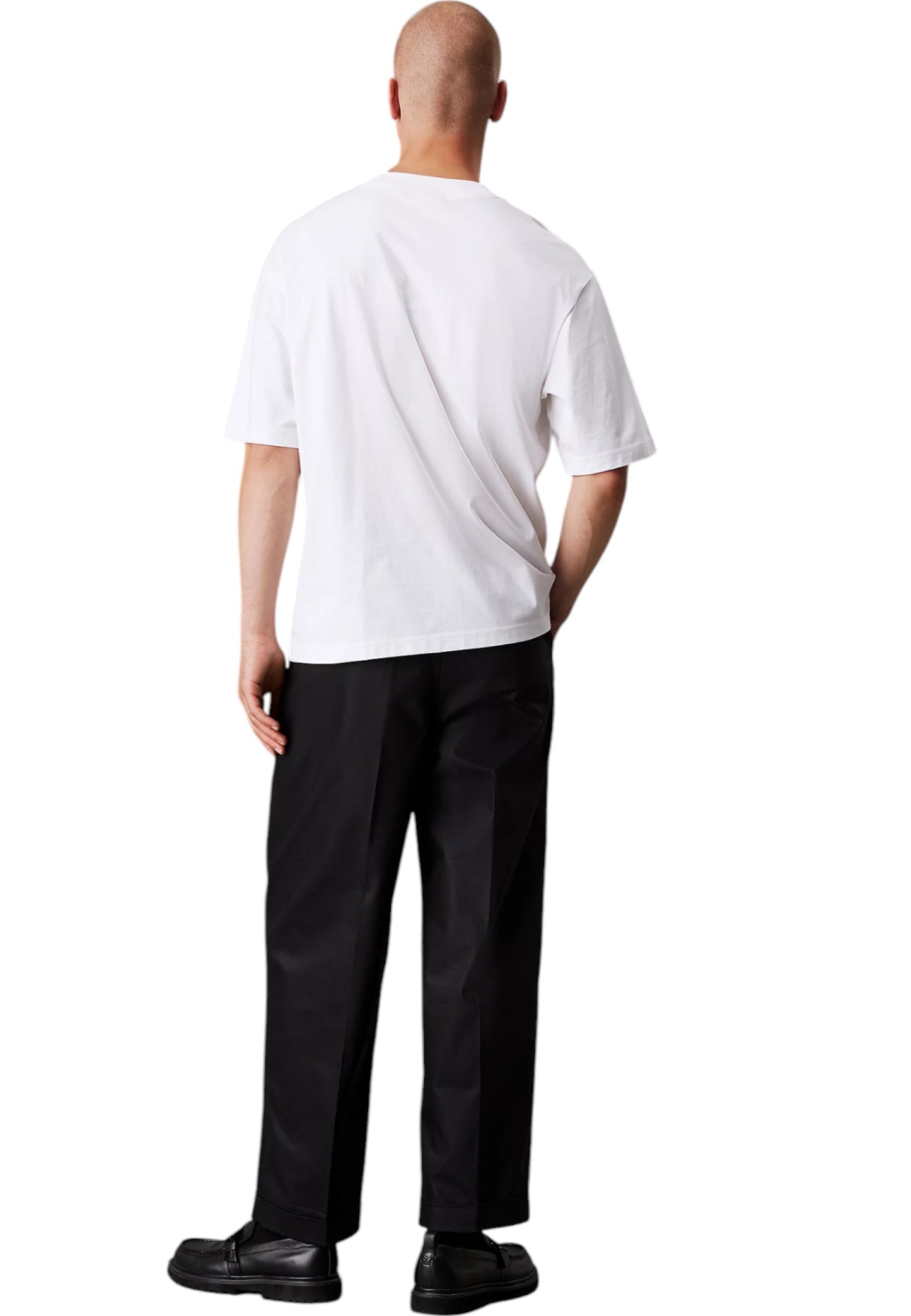 T-Shirt Manica Corta Uomo Calvin klein Jeans  Heavy Relaxed