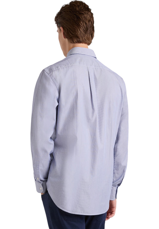 Camicia Manica lunga Uomo Harmont & Blaine A Microrighe Con Bassotto  CRP074013435B