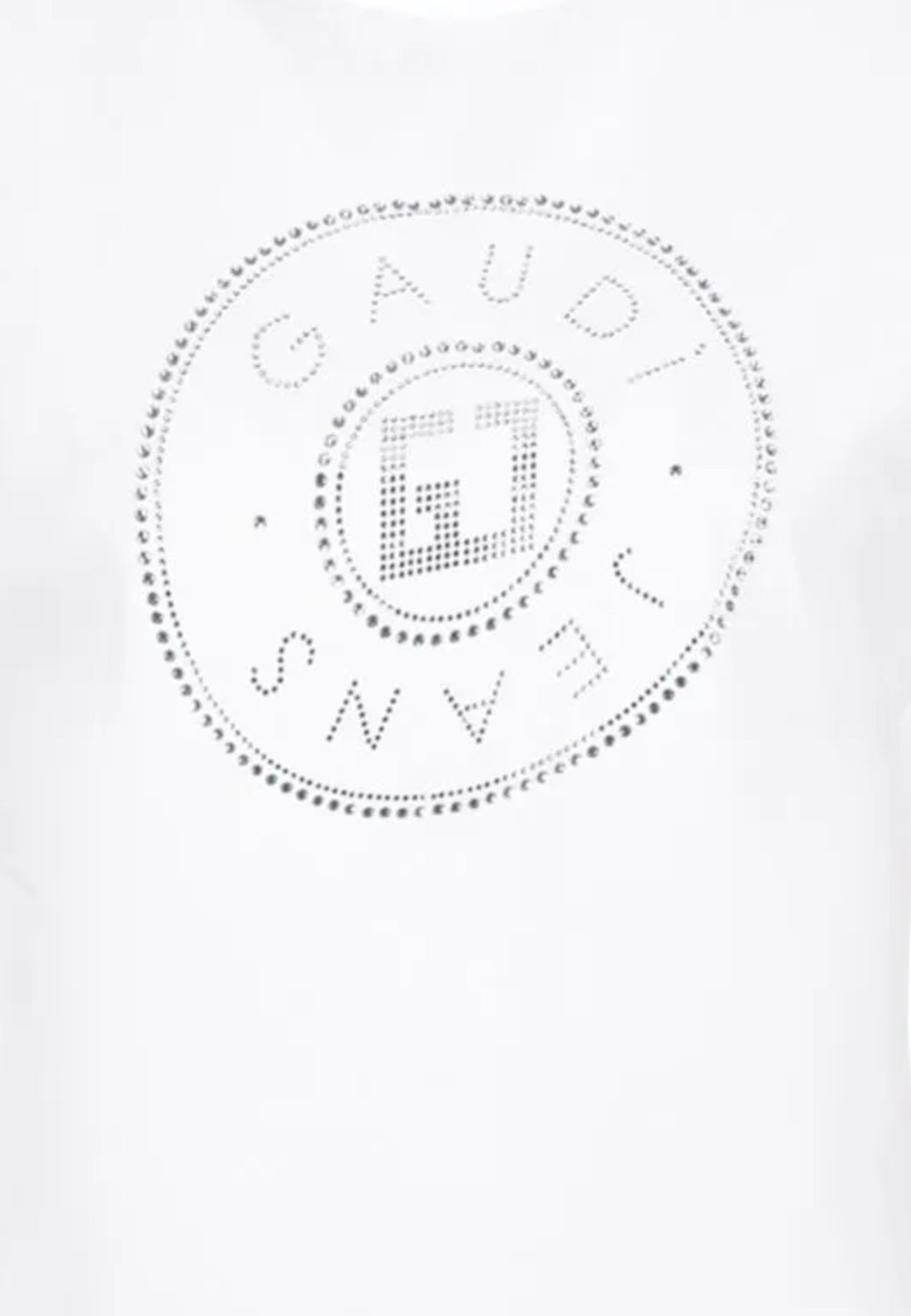 T-Shirt Manica Corta Donna Gaudi Con Maniche In Pizzo