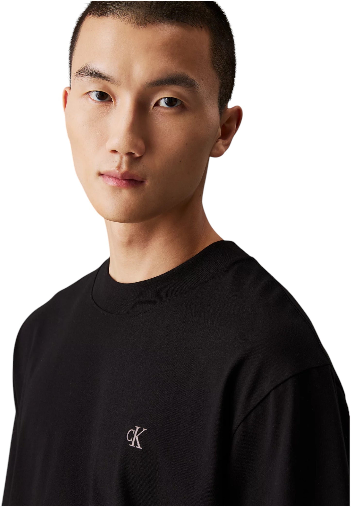 T-Shirt Manica Corta Uomo Calvin klein Jeans  Heavy Relaxed