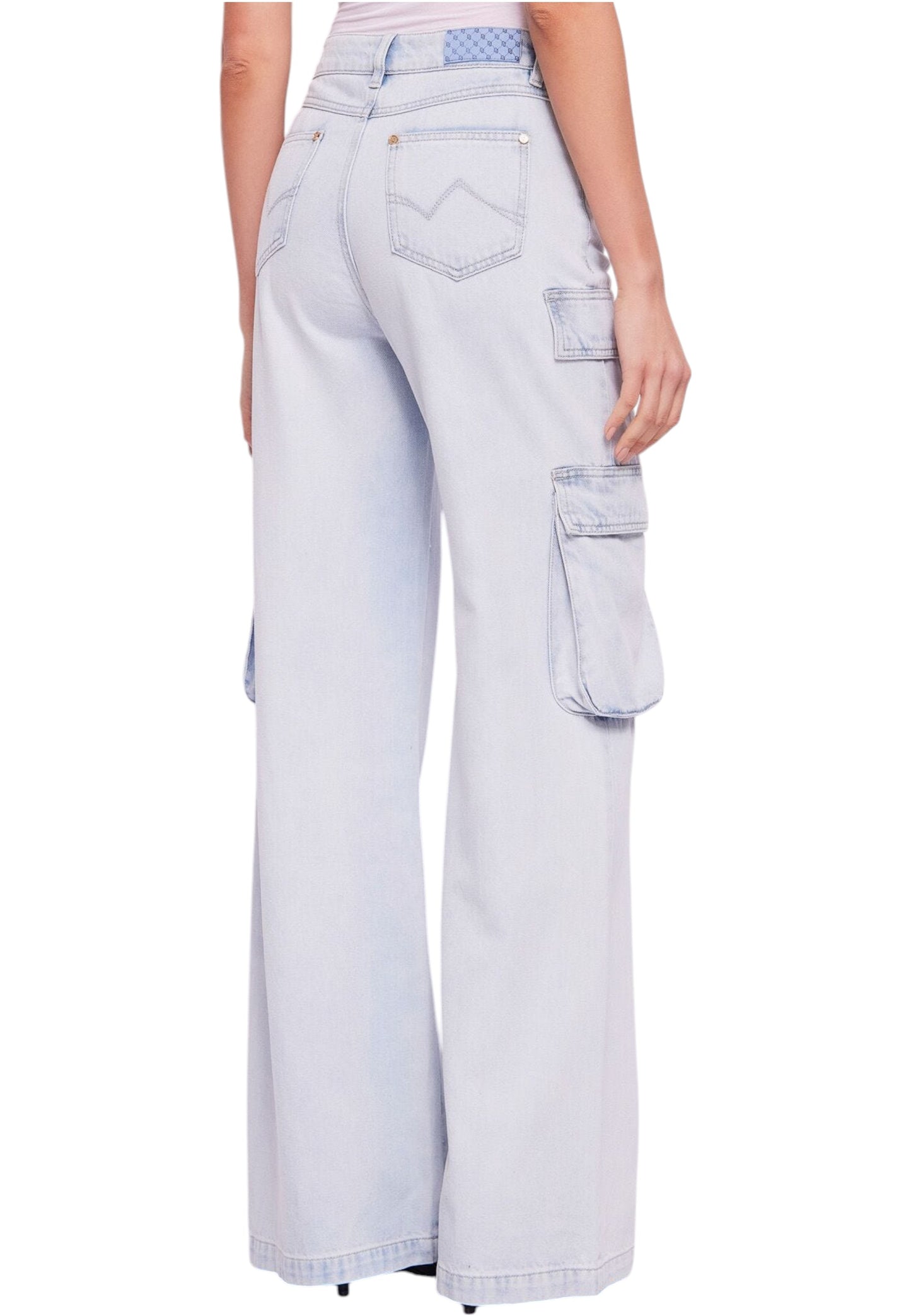 Jeans Cargo Donna Gaudi