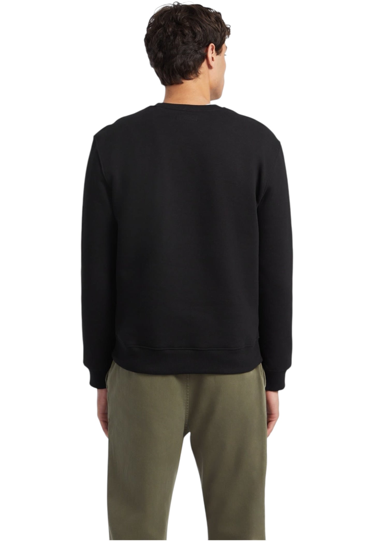 Felpa A Girocollo Uomo Guess Gj Slim Logo Emb M4YQ19K9V31