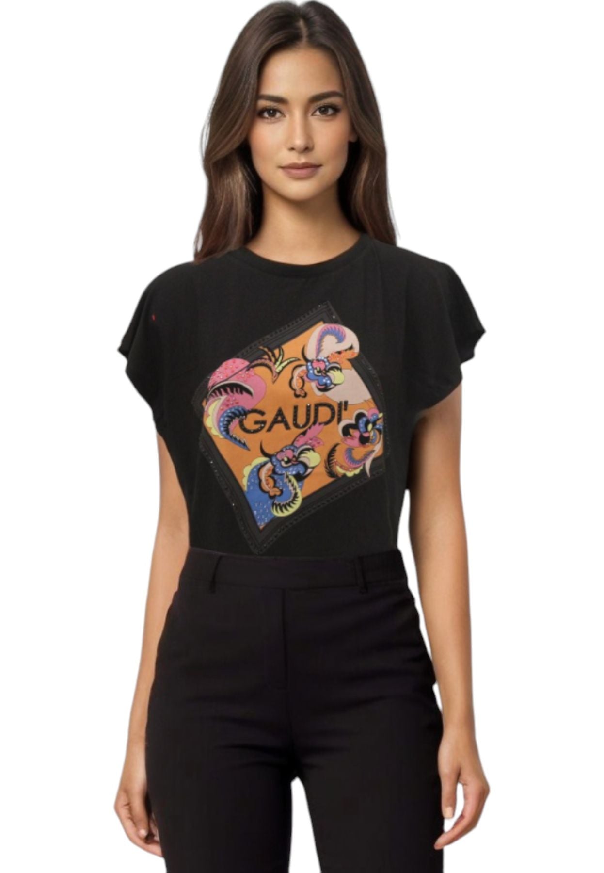 T-Shirt Senza Maniche Donna Gaudi 411FD64010