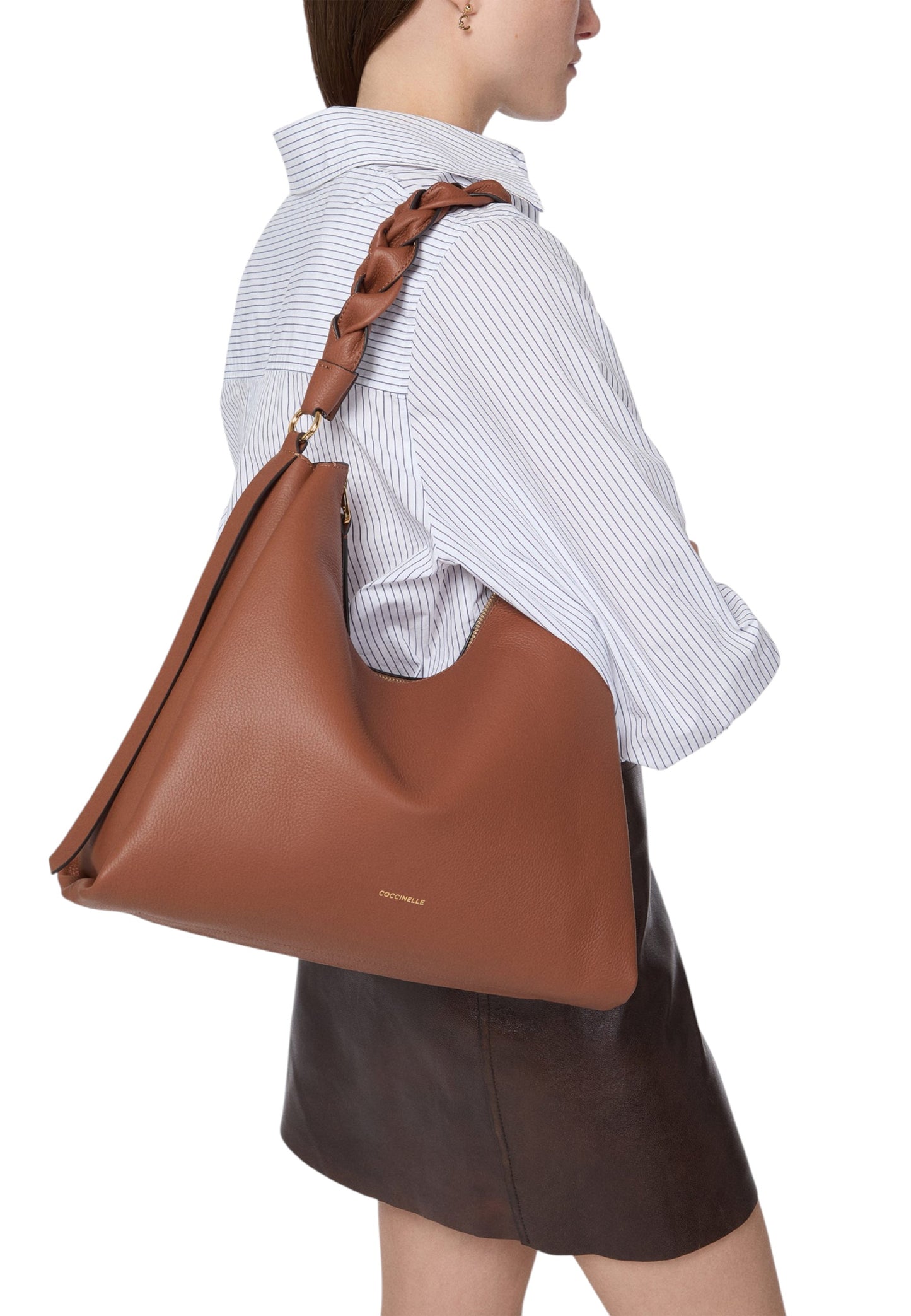 Borsa A Spalla Donna Coccinelle Boheme Grana Double E1M50130201
