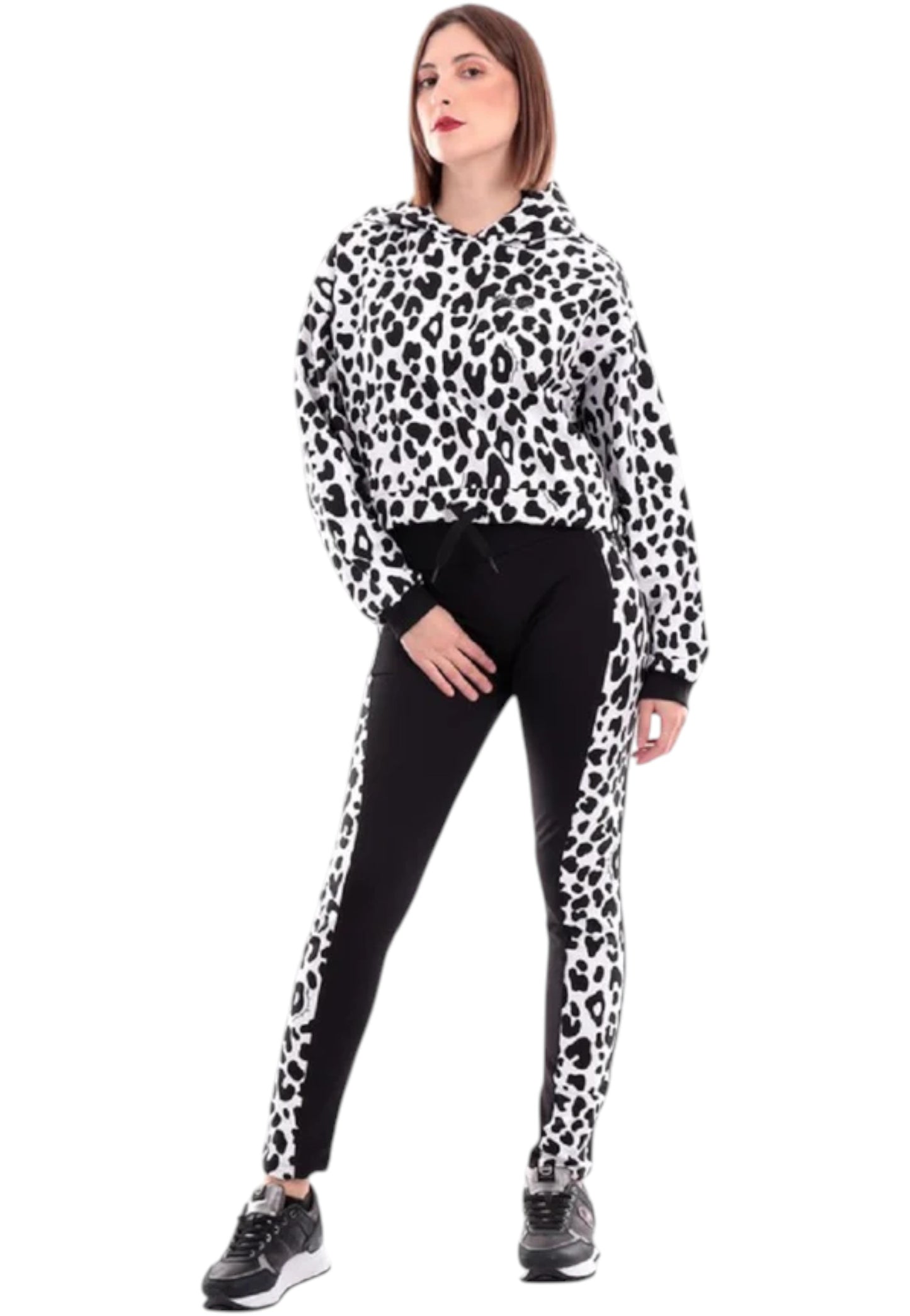 Felpa Con Cappuccio Donna Moschino 17239011