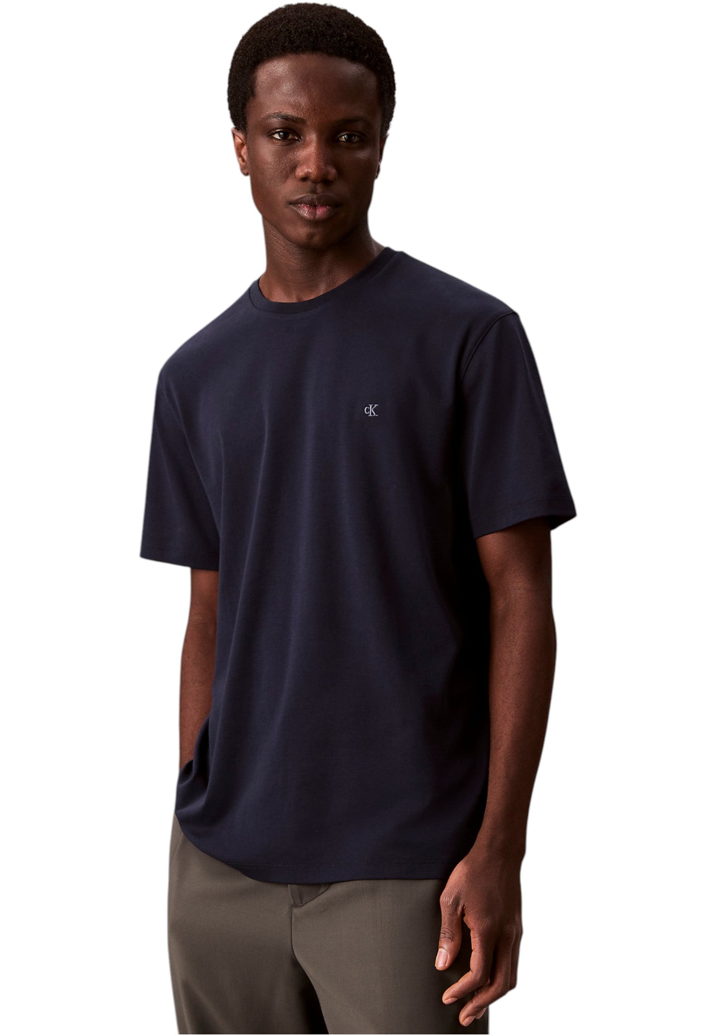 T-Shirt Manica Corta Uomo Calvin klein  Supima Chest Emb LV04LB275G