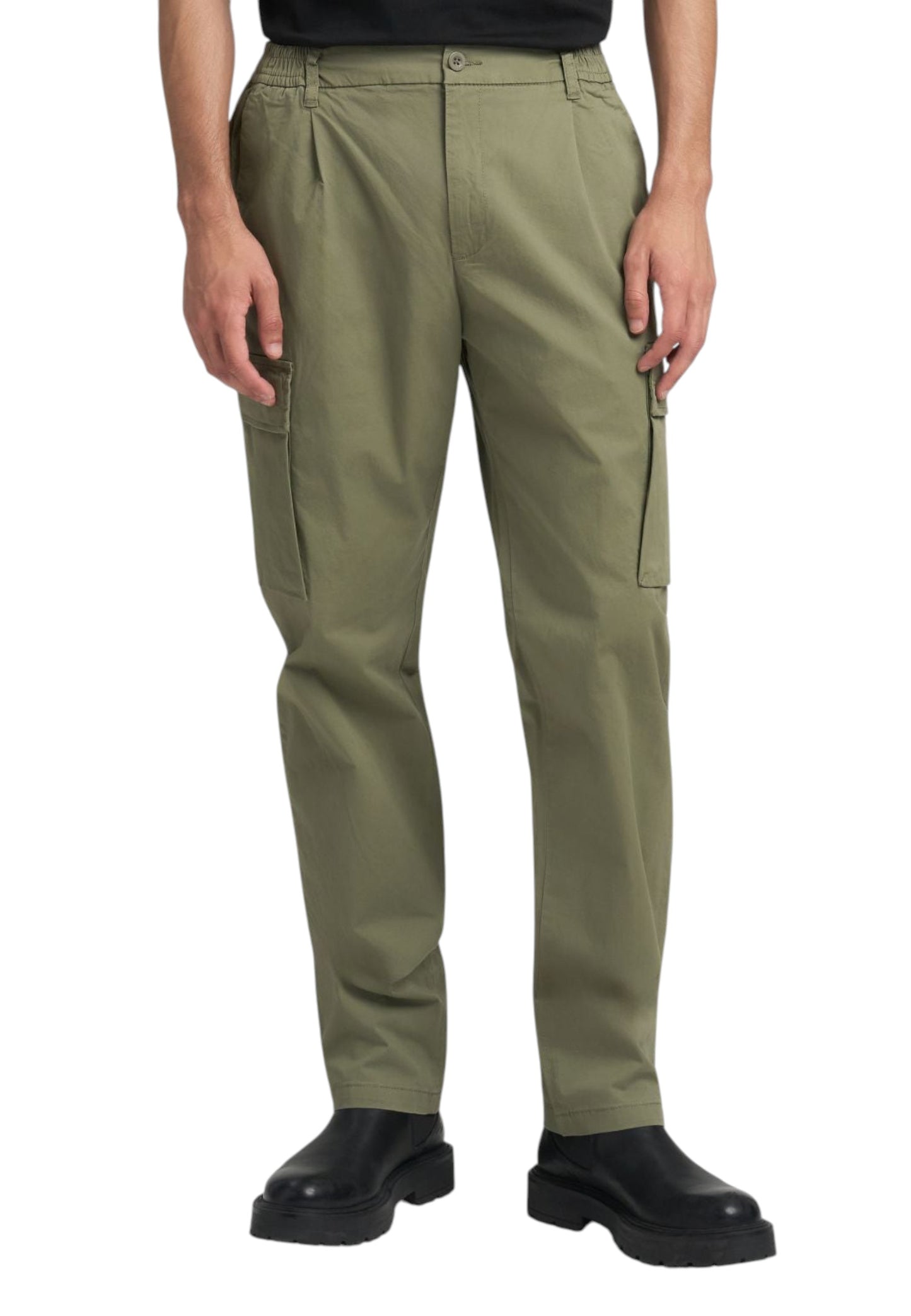 Pantaloni Cargo Uomo Replay In Twill Adhann M9015C.000.84999