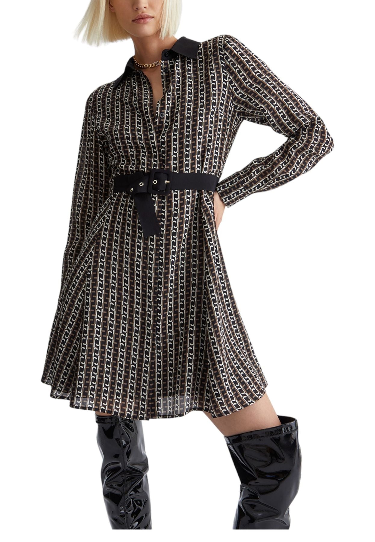 Vestito Corto Donna Liu Jo CF3299T3598