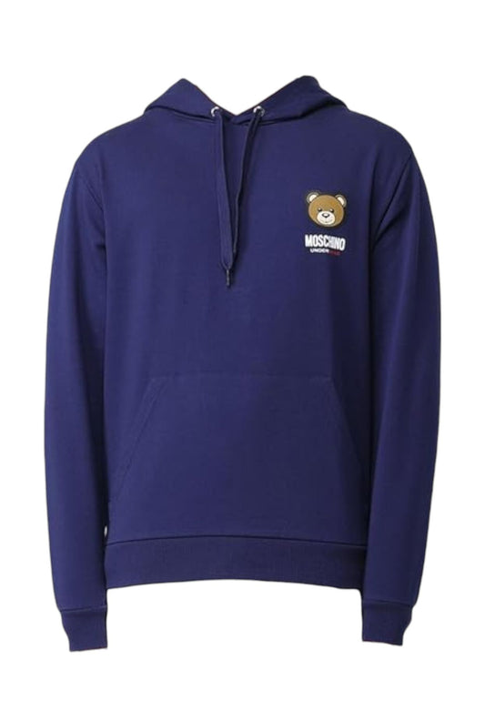 Felpa Con Cappuccio Uomo Moschino   232V1A17904413