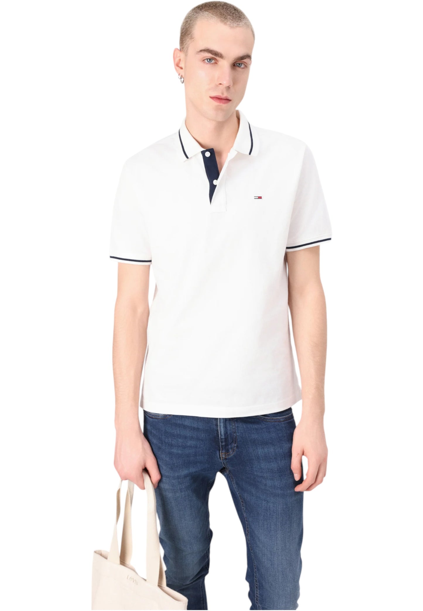 Polo Manica Corta Uomo Tommy Jeans