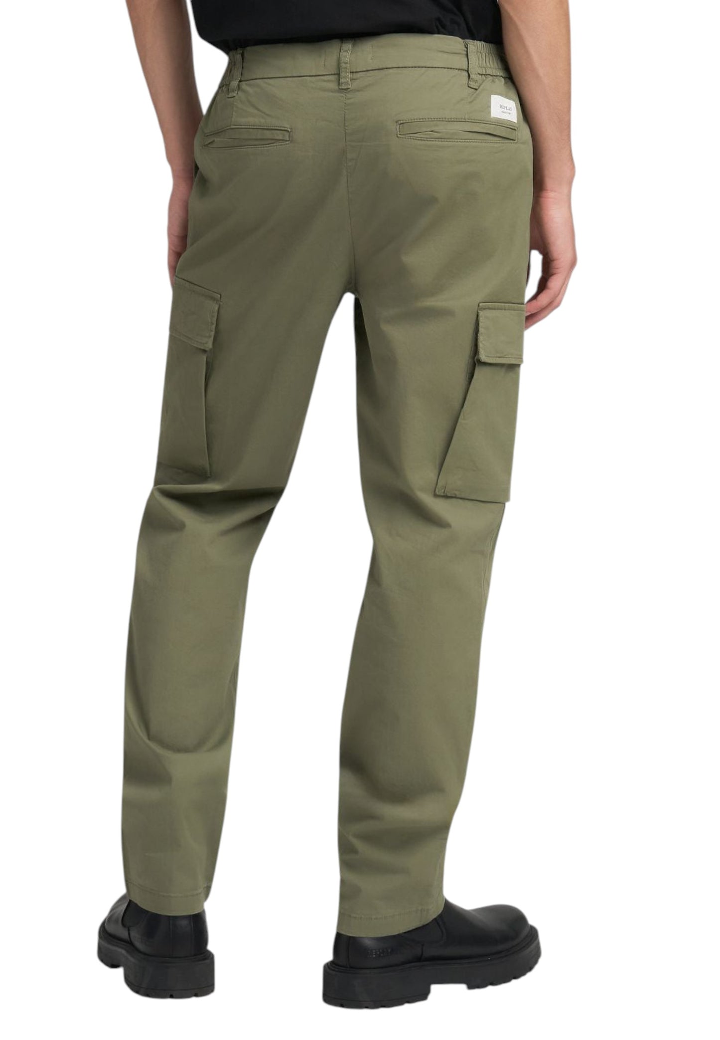 Pantaloni Cargo Uomo Replay In Twill Adhann M9015C.000.84999
