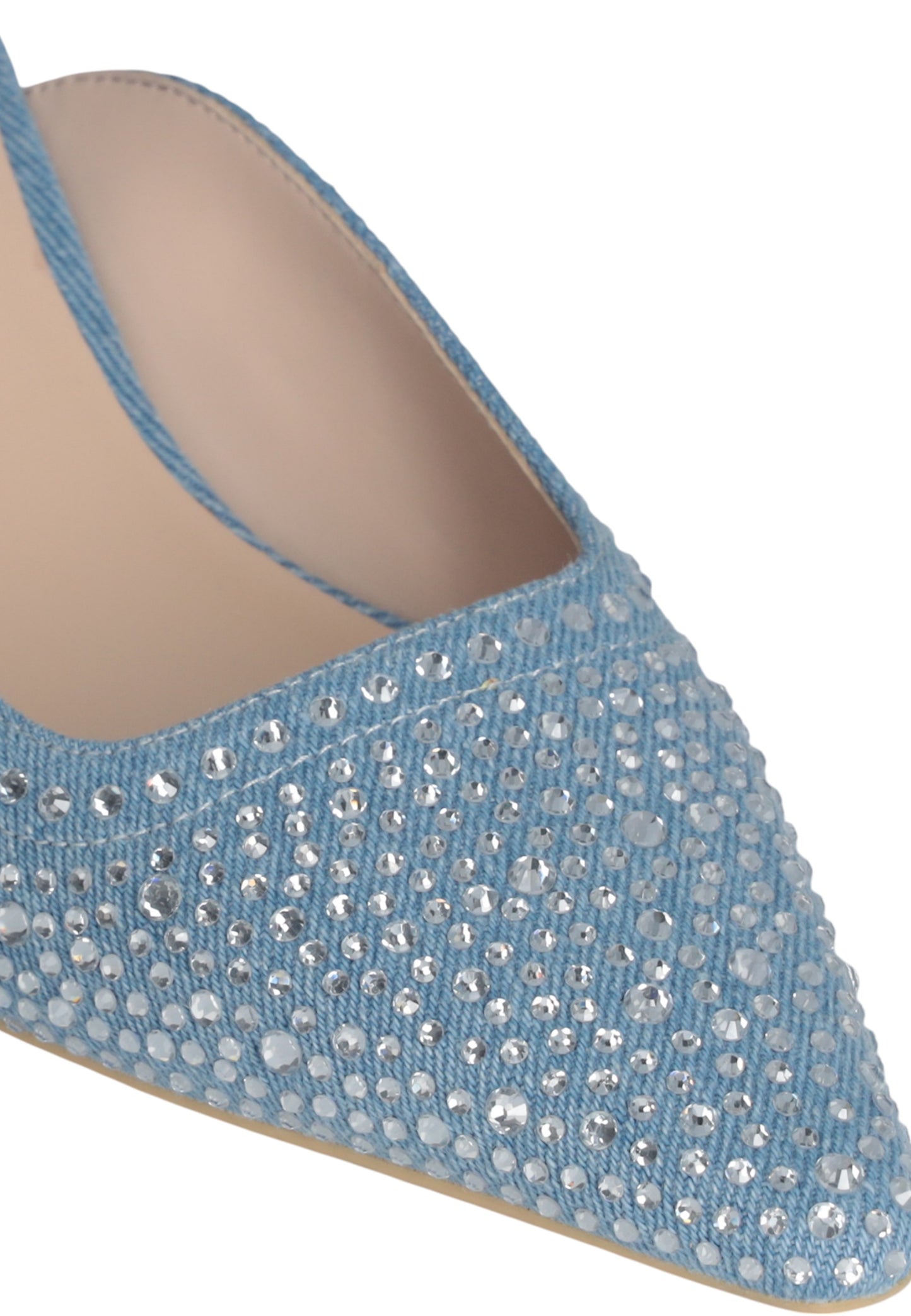 Ciabatte Donna Liu Jo Sabot Denim/Strass Gemy