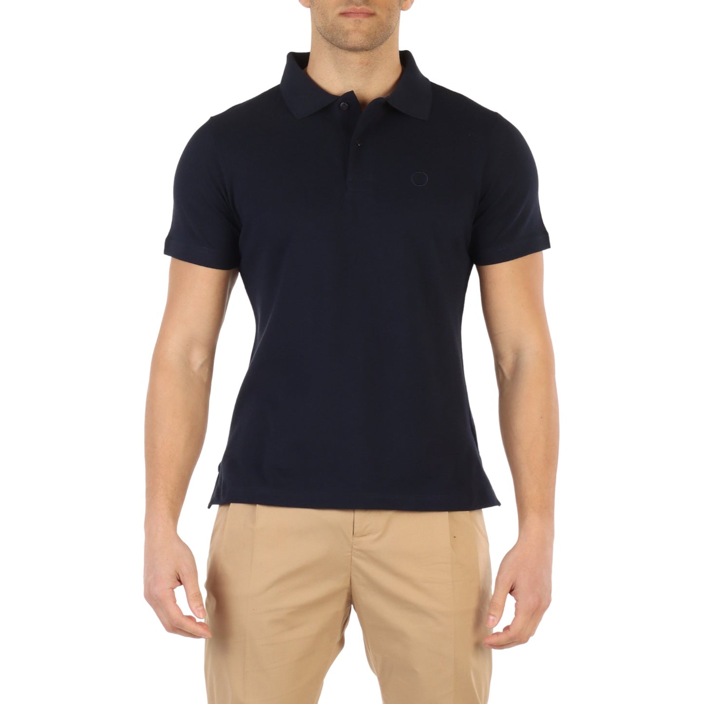 Polo Manica Corta Uomo Trussardi Greyhound Embroidery Cotton Piquet 52T00712-1T005648