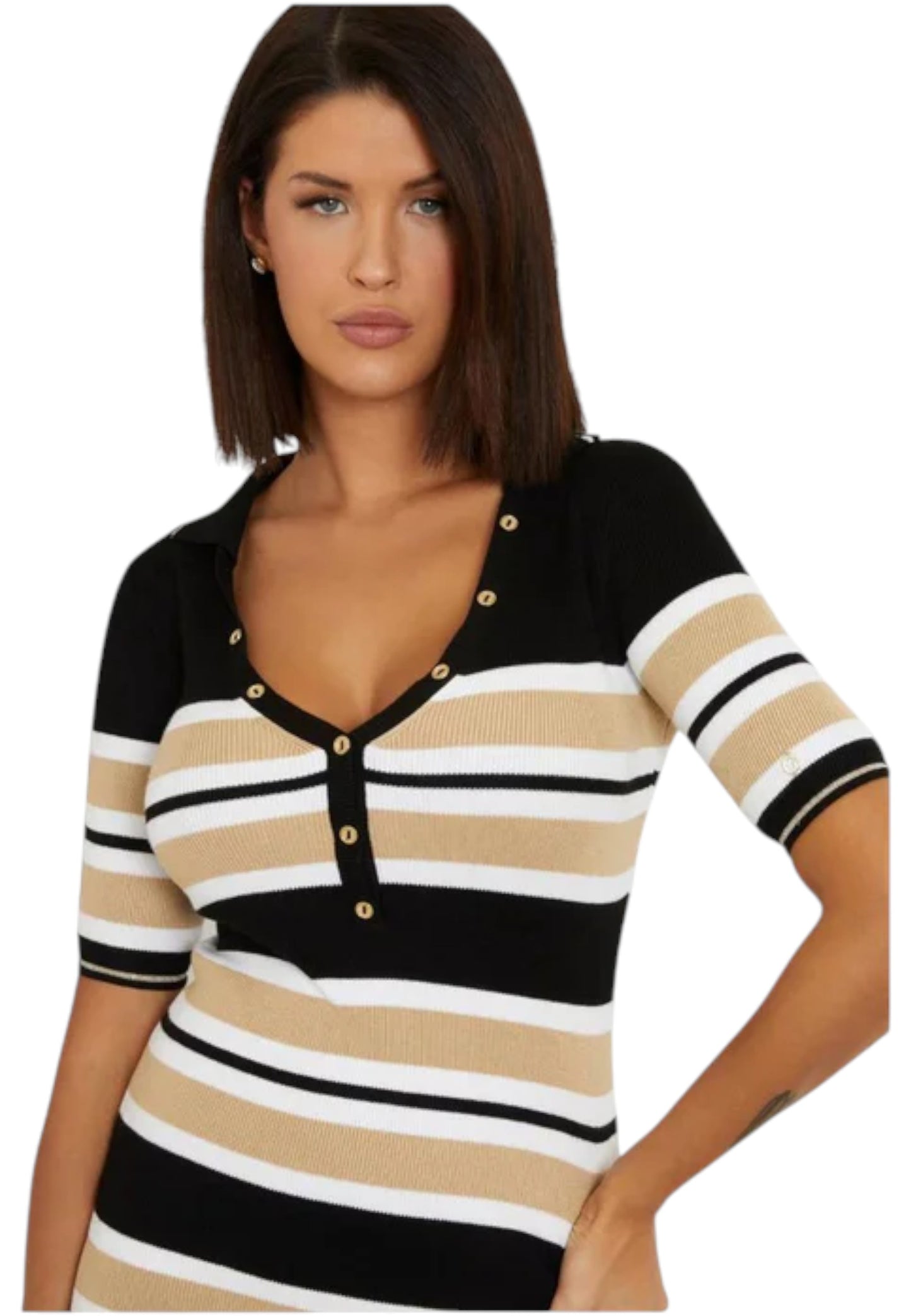 Vestito Midi Donna Guess W4RK66Z2Y72