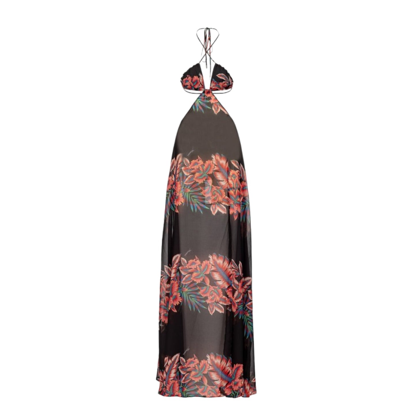 Vestito Lungo Donna Pinko Kermesse Voile St. Riga 101033A0SE