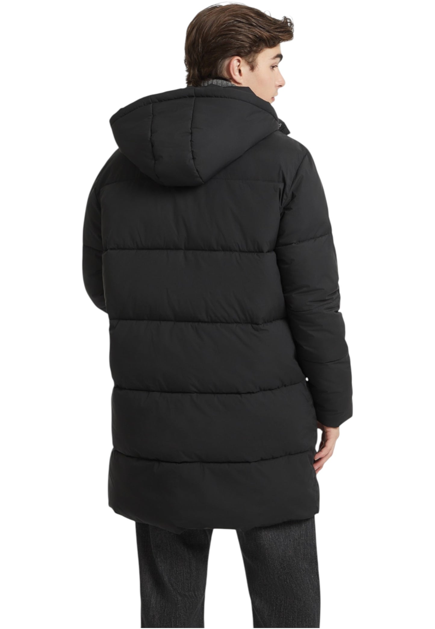 Piumino Lungo Uomo Guess Gj Mid Lenght Puffer M4BL26WGII2