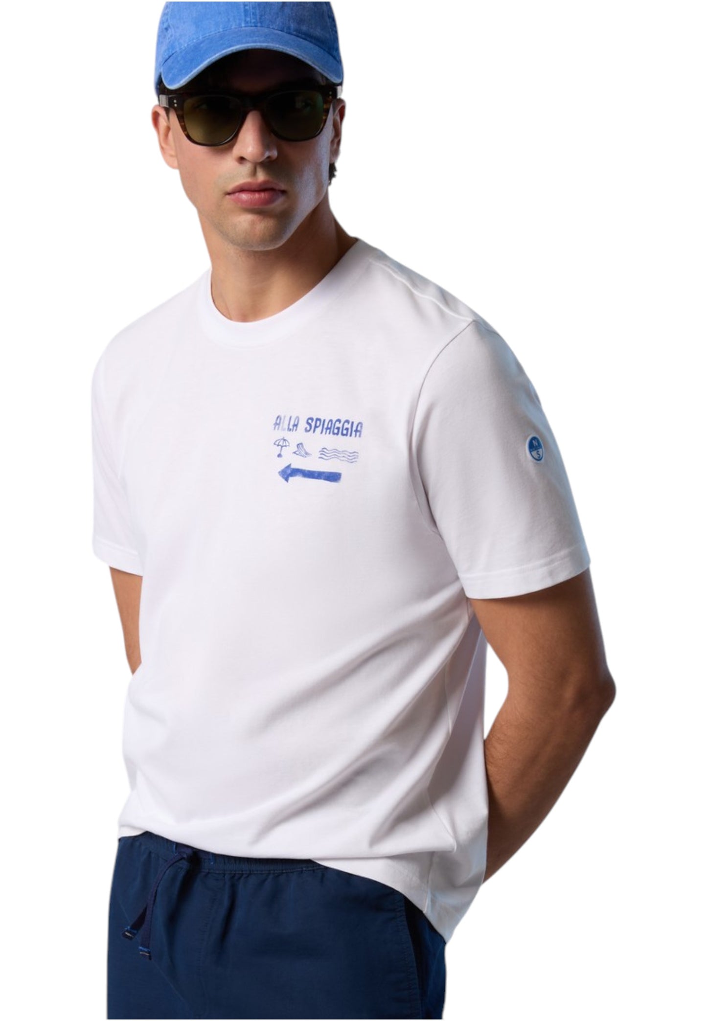 T-Shirt Manica Corta Uomo North Sails