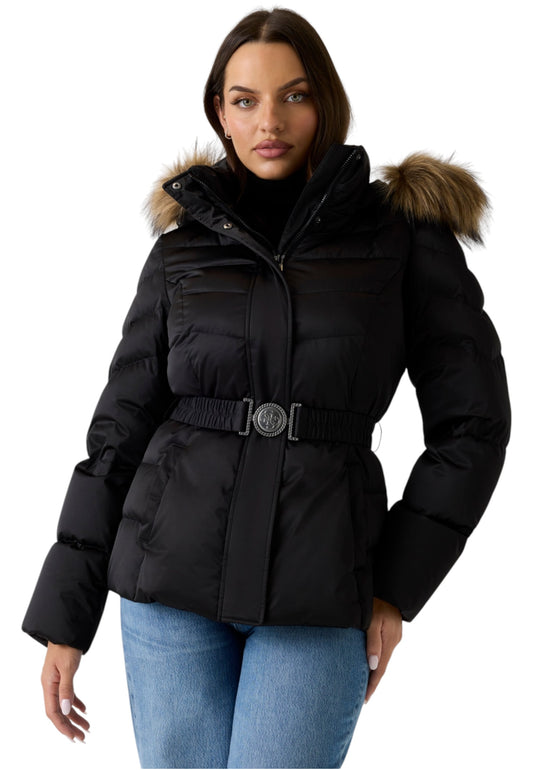 Piumino Donna Guess Marina Short Real Down Marina Short Real Down W5BL31W2802