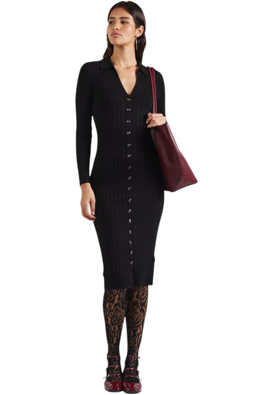 Vestito Midi Donna Guess In Maglia Miranda W5BK60Z2YJ2